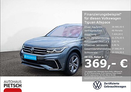 VW Tiguan Allspace Volkswagen 2.0 TSI Rline 4Motion AHK Busi.