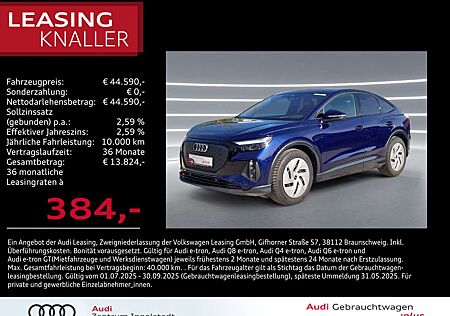 Audi Q4 e-tron Q4 Sportback e-tron 45 qu NAVI AHK 20" advanced