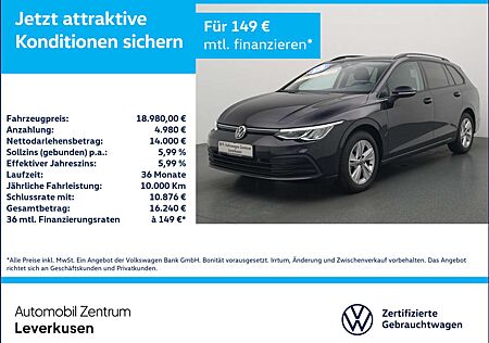 VW Golf Volkswagen VIII Variant eTSI Life DSG KAM SHZ LED