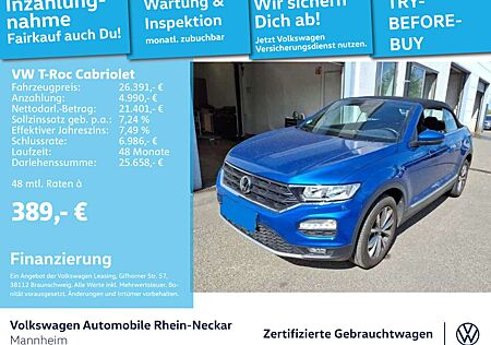 VW T-Roc Volkswagen 1.5 TSI Style DSG Navi PDC uvm