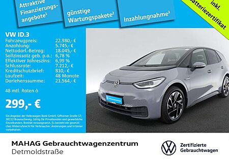 VW ID.3 Volkswagen Pro Performance CCS Navi LED Kamera Automat