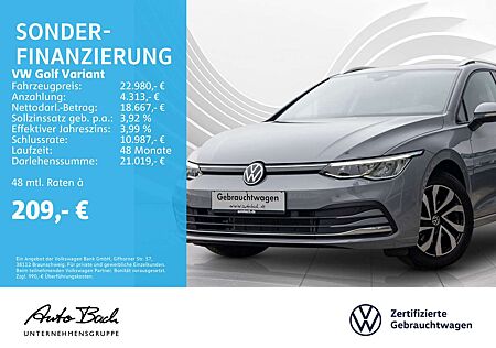 VW Golf Variant Volkswagen Golf VIII Variant 1.0 TSI "ACTIVE" Navi LED Digi