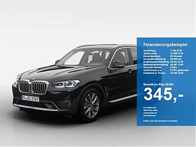 BMW X3 xDrive 20d Laser StHzg 360° AHK HiFi DAB