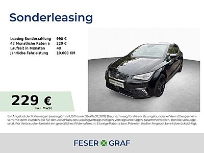 SEAT Ibiza FR BLACK 1.0 TSI DSG LED KAMERA KESSEY VC