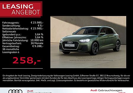 Audi A1 Sportback 30 TFSI LED NAVI virt. 17" Advanced