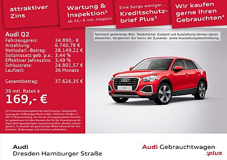 Audi Q2 35 TDI Advanced Matrix Navi AHZV S tronic