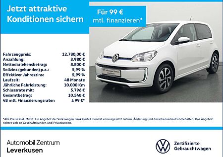 VW e-up! Volkswagen e-up! Active PORT NAVI KAM SHZ PDC KLIMA