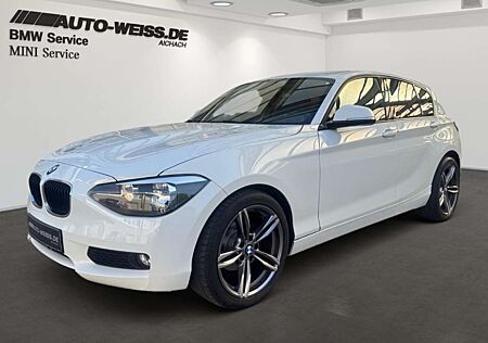 BMW 114 i +LEDER+NAVI-PRO+SHZ+MFL+CD+USB+BT+18'' ALU+