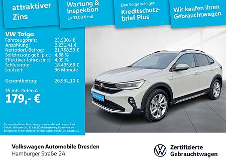 VW Taigo gebraucht kaufen VW Taigo Volkswagen Life 1.0 TSI DSG IQ.LIGHT AHZV KAMERA APP