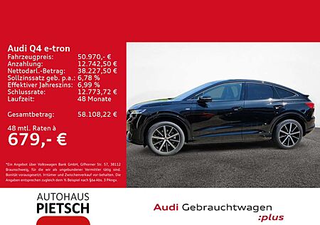 Audi Q4 e-tron Sportback 45 quattro S line Matrix AHK