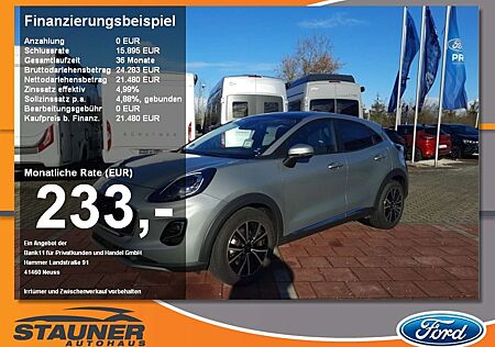 Ford Puma 1.0 EcoBoost MH Titanium Pano Navi LED SHZ