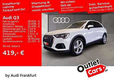 Audi Q3 35 TFSI S tronic Navi DAB VC PDC