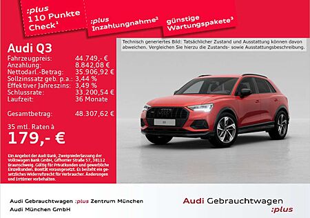 Audi Q3 40 TFSI qu. S tronic advanced ACC/AHK/Virtua