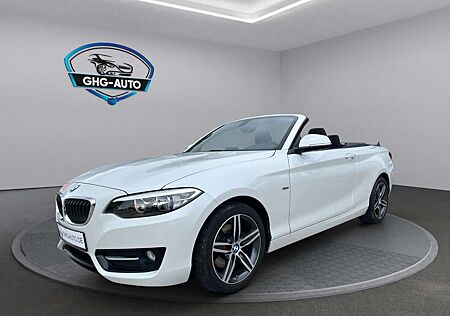 BMW 220 i Cabrio Sport Line AUT*1.HAND*TÜV NEU
