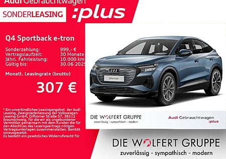 Audi Q4 e-tron 45 *0,25%*WÄRMEPUMPE*ACC*RFK
