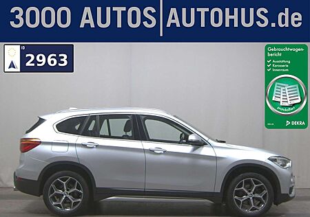 BMW X1 sDrive18d X-Line T-Leder Navi LED HuD RFK