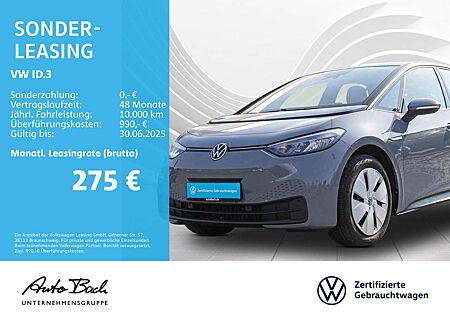VW ID.3 Volkswagen Pure Performance Automatik, Navi, LED, App-