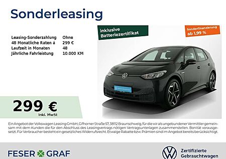 VW ID.3 Volkswagen Pure Performance Navi LED SIHz LM