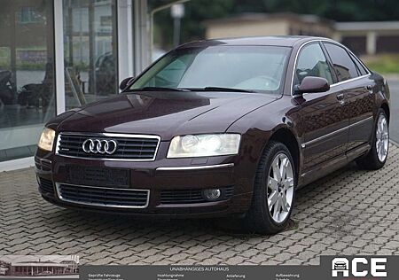 Audi A8 4.2 quattro burgundrot/beige