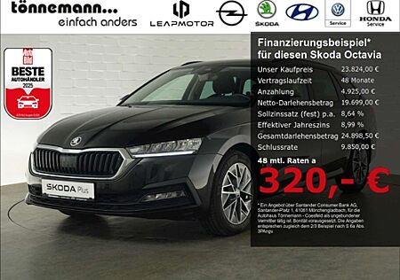 Skoda Octavia COMBI TOUR TDI+ANHÄNGERKUPPLUNG+NAVI+LED+SITZ-/LEN