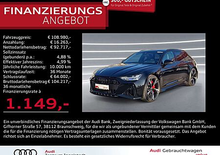 Audi RS6 Avant LASER RS-AGA STHZG 22" AHK RS-Sitz B&O