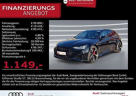 Audi RS6 Avant LASER RS-AGA STHZG 22" AHK RS-Sitz B&O