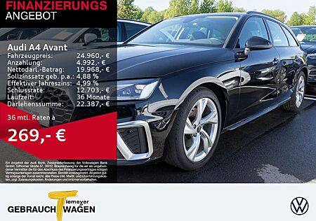 Audi A4 35 TDI S LINE LM18 NAVI+ eKLAPPE ACC