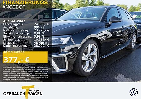 Audi A4 35 TDI S LINE LM18 NAVI+ eKLAPPE ACC