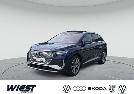 Audi Q4 e-tron 40, S line/WÄRMEPUMPE/MATRIX/AHK/PANO/