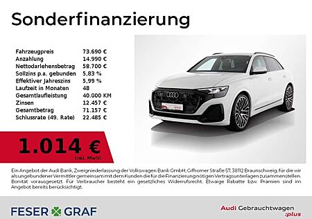 Audi Q8 S line 50 TDI quattro Exterieur/Matrix/AHK