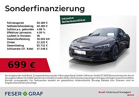 Audi RS e-tron GT Pano,HUD,Matrix,B&O,Sitzbel,Kameras
