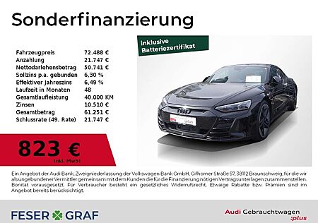 Audi RS e-tron GT Pano,HUD,Matrix,B&O,Sitzbel,Kameras