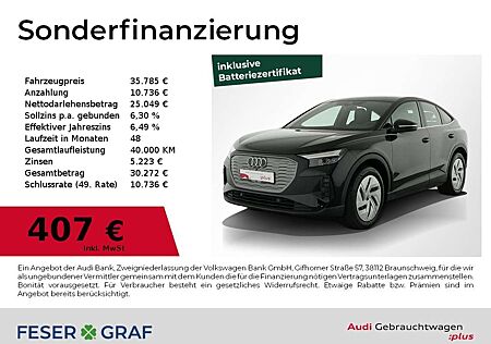 Audi Q4 e-tron Sportback 35 e-tron S Line Int LED,PDC,Sportsitze