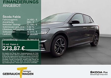 Skoda Fabia 1.5 TSI DSG MONTE CARLO NAVI KAMERA behMFL