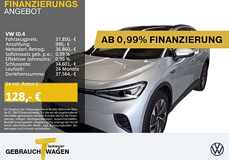 VW ID.4 Volkswagen PRO UPE69 LM21 PANO AHK WÄRMEPUMPE