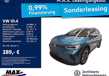 VW ID.4 Volkswagen PRO PERFORMANCE MOVE MATRIX+KAMERA+AHK+AUGM