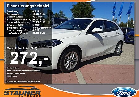 BMW 118 i Sport Line Leder/Stoff Navi PDC LED Panora