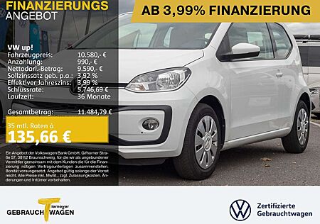 VW Up Volkswagen ! 1.0 MPI move ! KLIMA SITZHZ R.KAMERA