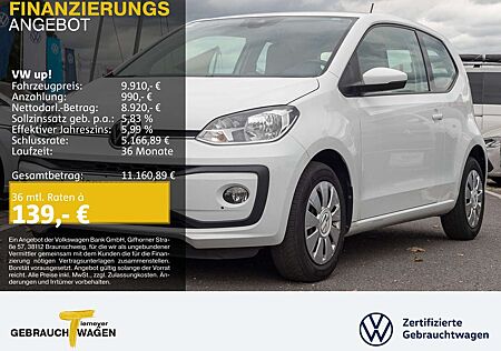 VW Up Volkswagen ! 1.0 MPI move ! KLIMA SITZHZ R.KAMERA