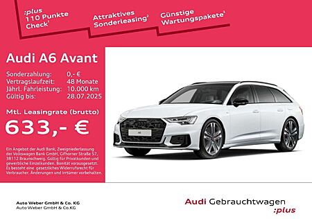 Audi A6 Avant 55TFSIe qu S LINE BLACK PANO B&O MATRIX