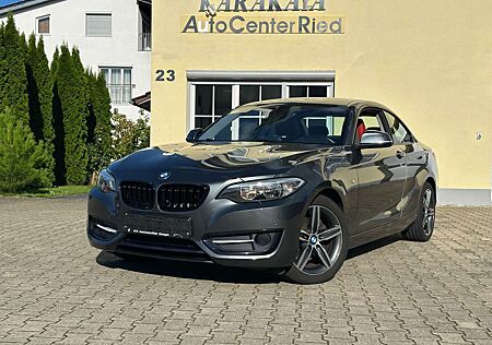 BMW 220 d Coupe Steptronic Sport line 2.H/Leder/Temp./Navi