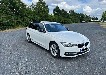 BMW 320 d Efficient Dynamics Sport Line 8 Fach bereift