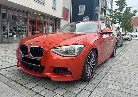 BMW 120d 120 M Paket Navi Prof. H&K Xenon Valencia Orange