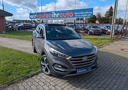 Hyundai Tucson gebraucht kaufen Hyundai Tucson Premium 4WD*LEDER*PANORAMA-DACH*KAMERA !