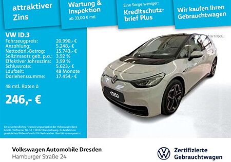 VW ID.3 Volkswagen Pro LED NAVI CCS STANDHZG APP-CONNECT