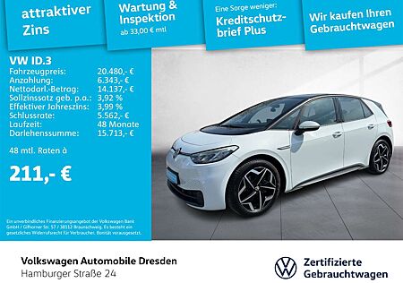 VW ID.3 Volkswagen Pro LED NAVI CCS STANDHZG APP-CONNECT