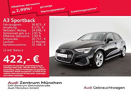 Audi A3 40 TFSI e S tronic S line Virtual+/