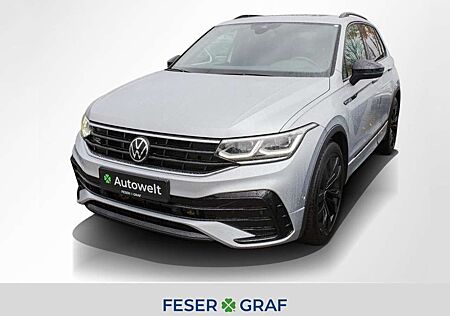VW Tiguan Volkswagen 2.0 TSI 4M R-Line Black AHK Matrix Pano
