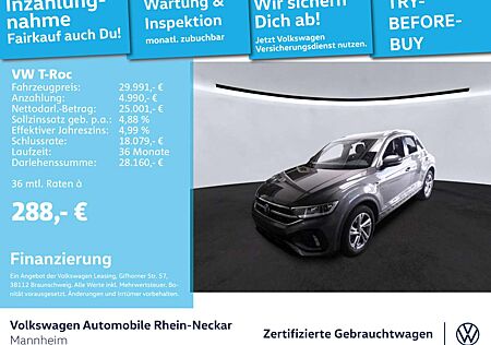VW T-Roc Volkswagen 2.0 TDI R-Line DSG Navi Standheizung AHK u