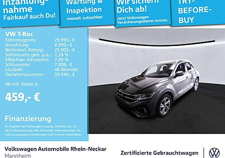 VW T-Roc Volkswagen 2.0 TDI R-Line DSG Navi Standheizung AHK u